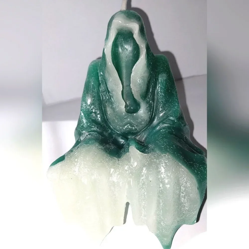 Hand crafted limited edition Grim reaper candle
